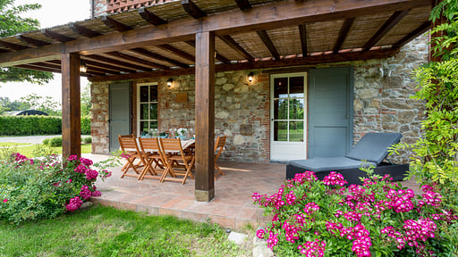 Villa Suflime Terrasse/Veranda