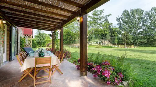 Villa Suflime Terrasse/Veranda