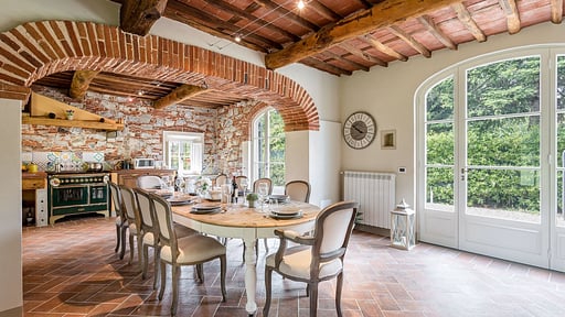 Villa Suflime Küche