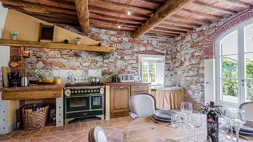 Villa Suflime Küche