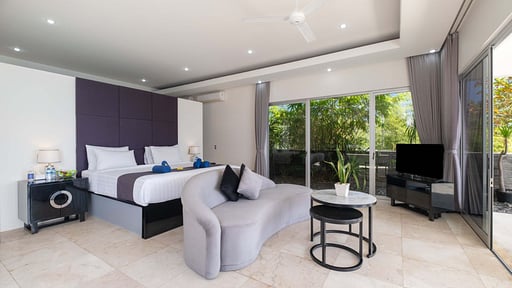 Suluban Cliff Villa Slaapkamer 1