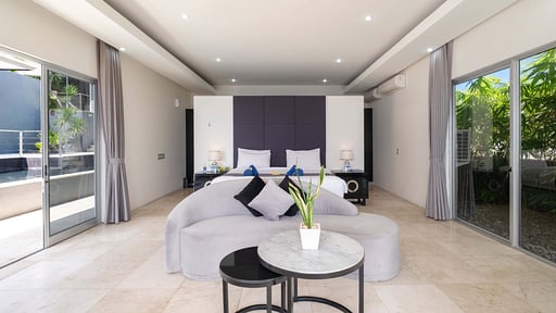 Suluban Cliff Villa Slaapkamer 1