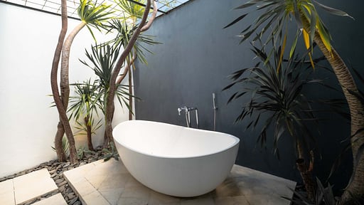 Suluban Cliff Villa Slaapkamer 1