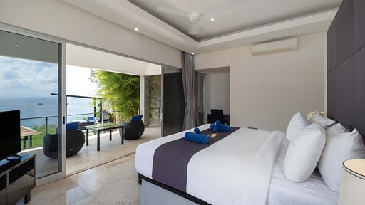 Suluban Cliff Villa Slaapkamer 2