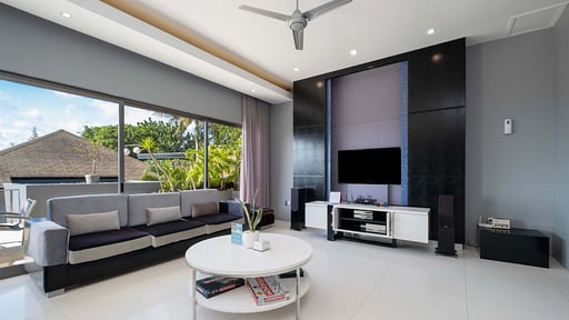 Suluban Cliff Villa Woonkamer