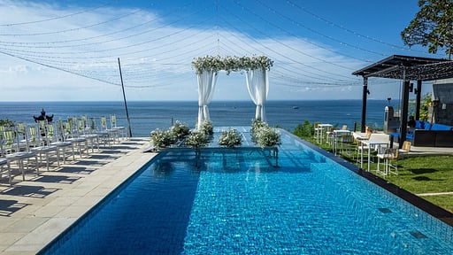Suluban Cliff Villa Wedding pictures