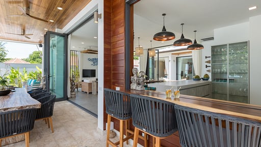 Villa Suma Bar intérieur