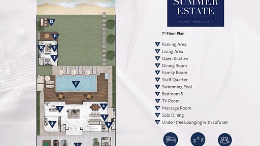 Villa Summer Estate Floor plan
