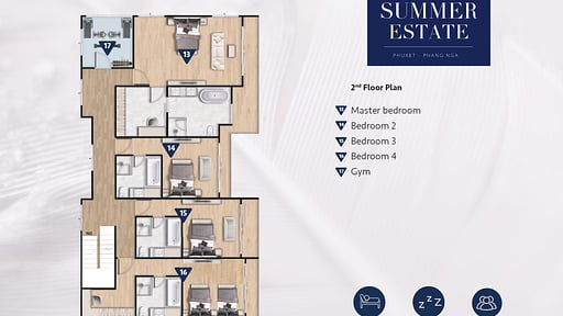 Villa Summer Estate Floor plan