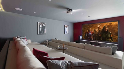 Villa Sundance Sunset Estates Media room