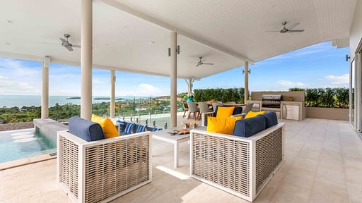 Villa Sundance Sunset Estates Terrazza/Veranda