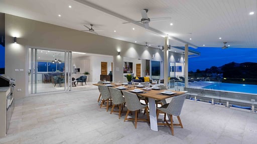 Villa Sundance Sunset Estates Zona pranzo