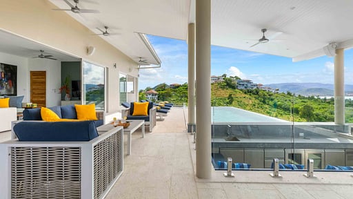 Villa Sundance Sunset Estates Terrazza/Veranda