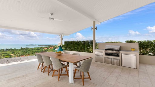 Villa Sundance Sunset Estates Zona pranzo