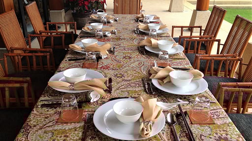 Villa Sundara at Jivana Zona pranzo