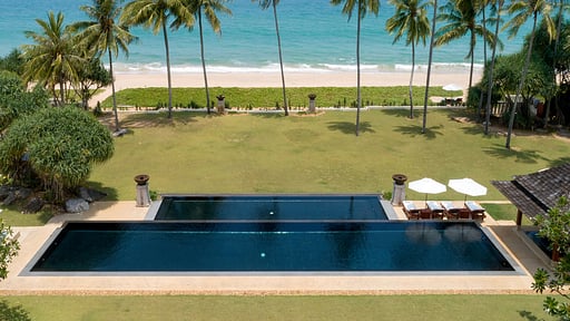 Villa Sundara at Jivana Foto drone