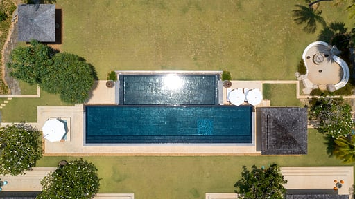 Villa Sundara at Jivana Foto drone