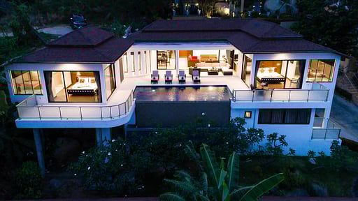 Villa Sunny Banks Фото с дрона