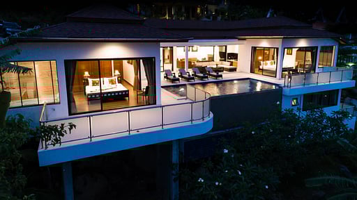 Villa Sunny Banks Фото с дрона