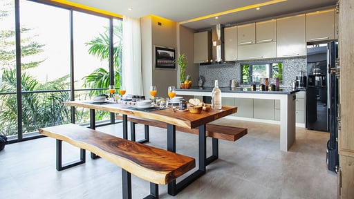 Villa Sunnyside Dining area