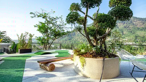 Villa Sunnyside Rooftop lounge