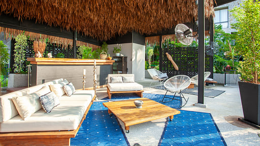 Villa Sunnyside Rooftop lounge