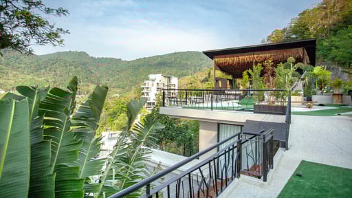 Villa Sunnyside Rooftop lounge