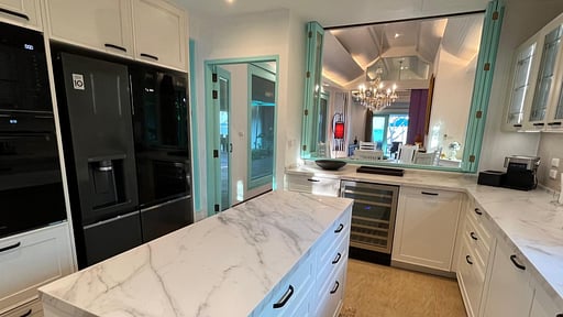 Villa Sunrise Golden Beach Cocina