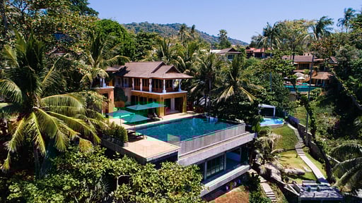 Villa Sunyata Foto drone