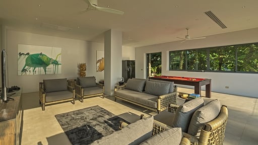 Villa Sunyata Media room