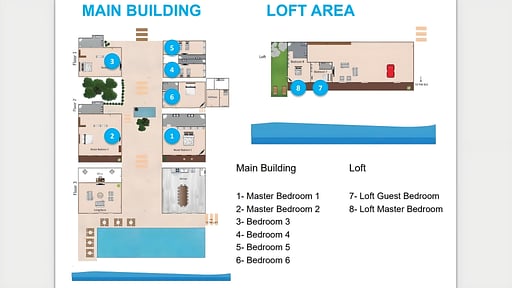 Villa Sunyata Floor plan