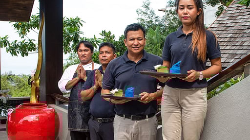 Villa Suralai Personal der Villa