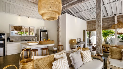 Villa Surga Blue Salon