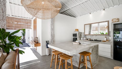 Villa Surga Julie Salle à manger