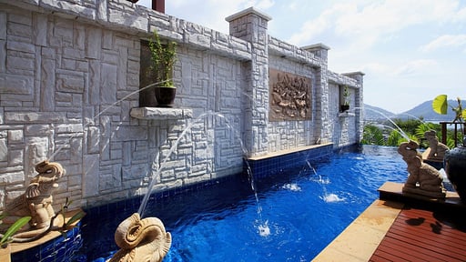 Villa Suriya Swimming pool