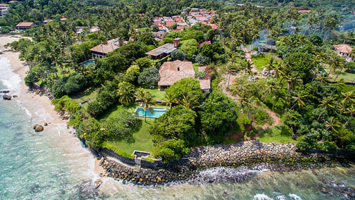 Villa Suriyawatta Фото с дрона