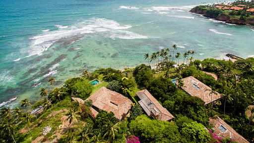 Villa Suriyawatta Фото с дрона