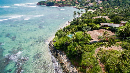 Villa Suriyawatta Фото с дрона