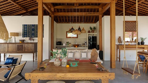 Villa Surya Tanah Wohnbereich