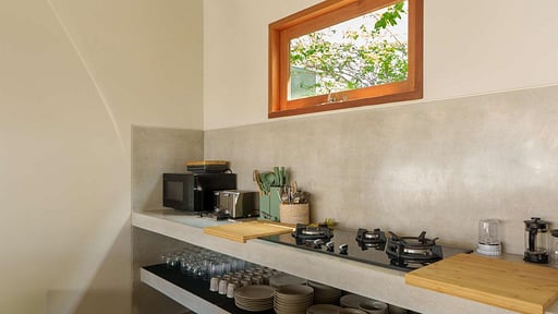 Villa Surya Tanah Küche