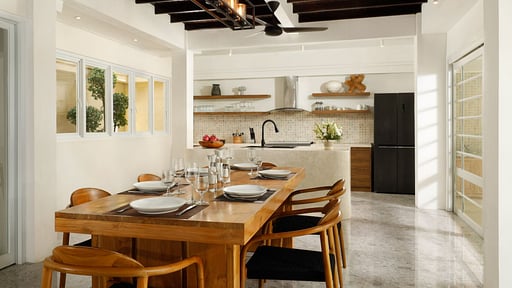 Villa Swarna Salle à manger