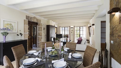 Villa Taffy Zona de comedor