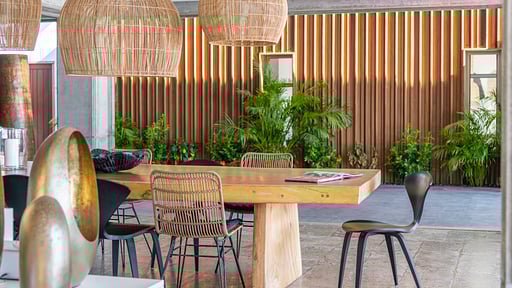 Villa Tainos Dining area