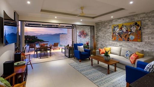 Villa Talay See Fah Living room