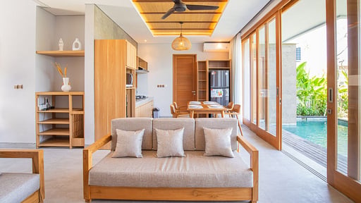 Villa Taman Famindo Living room