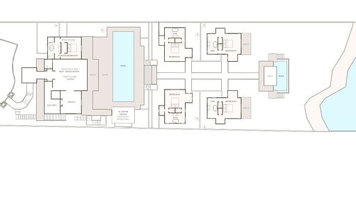 Villa Tamarama Floor plan