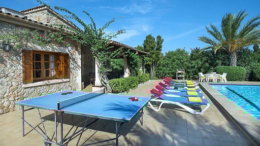 Villa Tancotes Table tennis