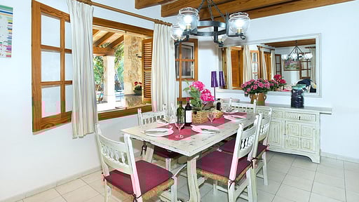 Villa Tancotes Eethoek