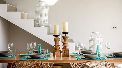 Villa Tao Dining area