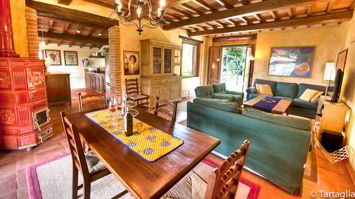 Villa Tartagli Salle à manger